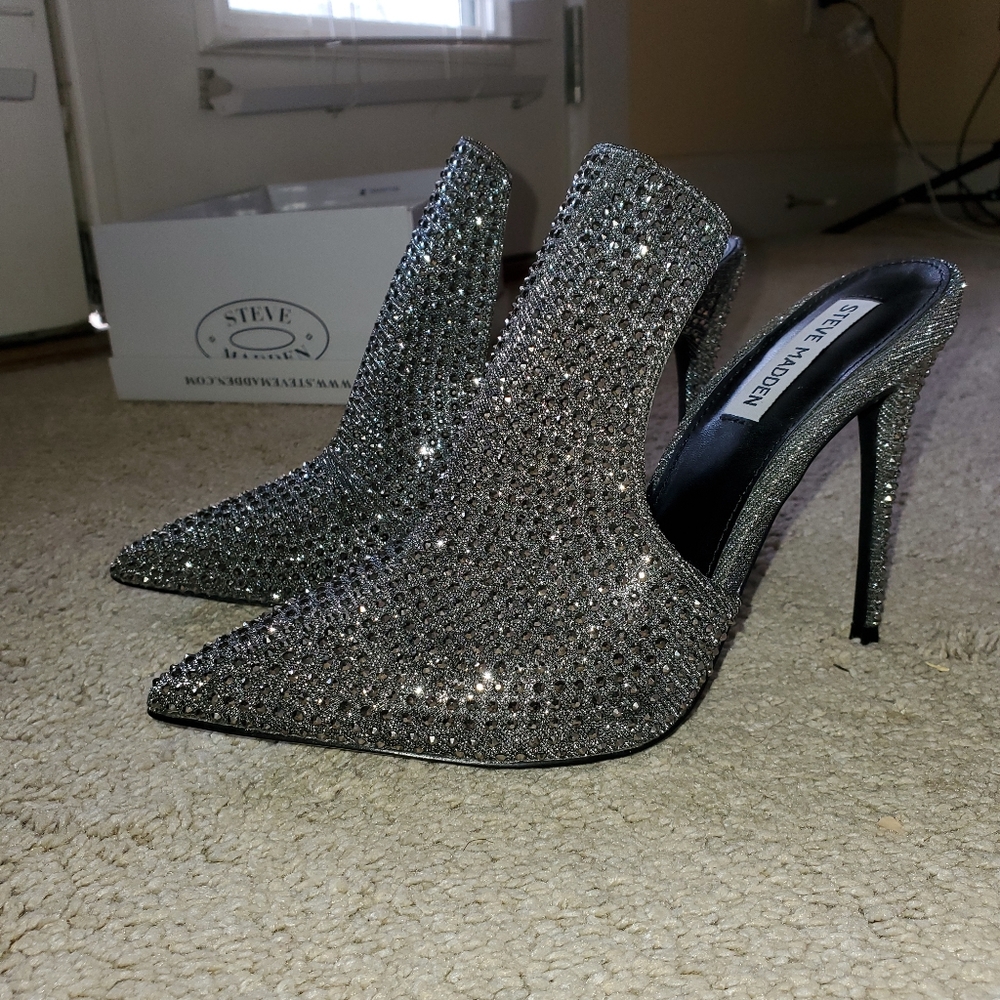 Steve Madden Rhinestone heels